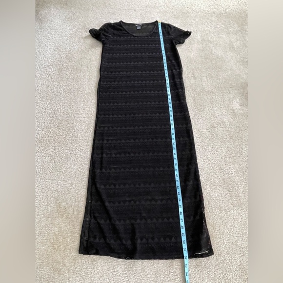 Wet Seal - Long Black Swimsuit Cover Up - Size: Large - Picture 4 of 7